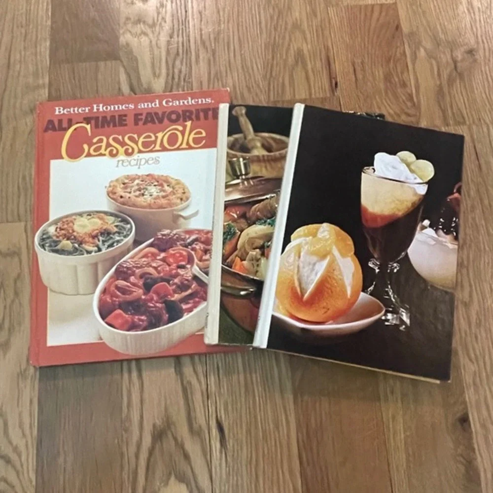 Better Homes Gardens & Southern Living Casseroles‎ & Desserts Cookbooks Lot of 3